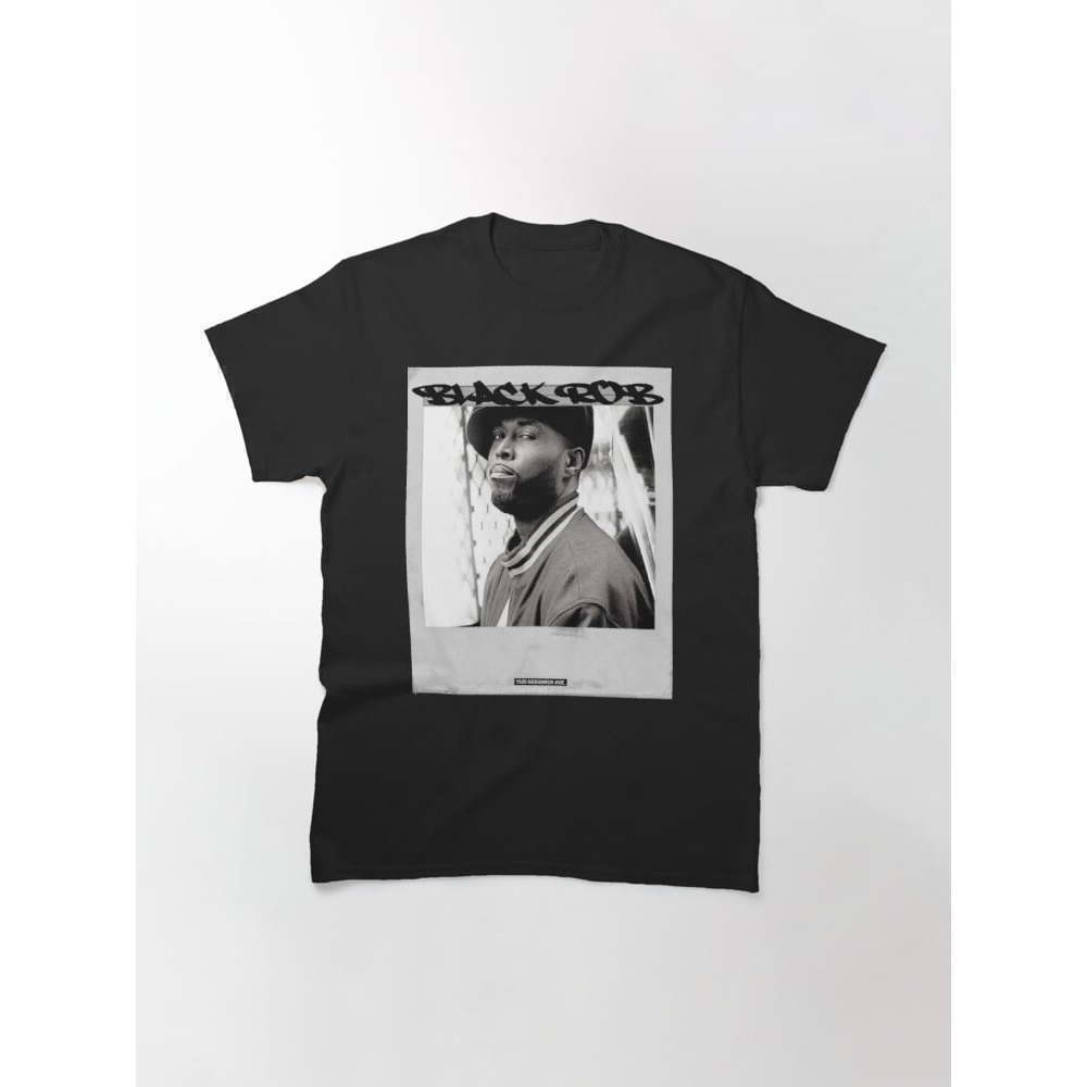 Black Rob Noir Hip Hop Rap Classic Graphic Unisex T-Shirt